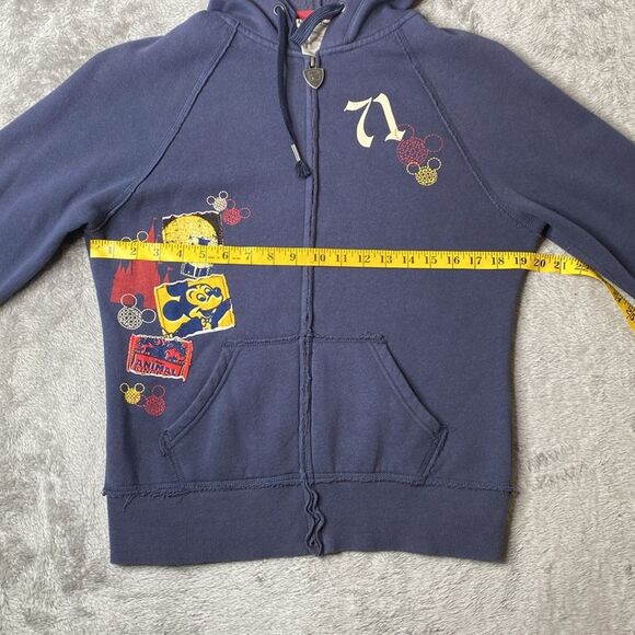 Disney Parks Walt Disney World Animal Kingdom Hoodie Zip Up Sweatshirt - Picture 7 of 7